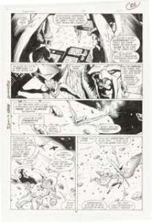 Mike Mignola and Karl Kesel Superman #18 Story Page 20 Original Art (DC, 1988). | Heritage