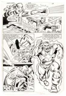 Al Milgrom and Joe Sinnott The Avengers #229 Story Page 15 Original Art (Marvel, 1983). | Heritage