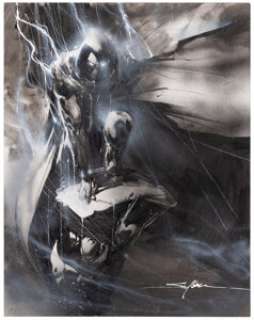 Stuart Sayger - Moon Knight Illustration Original Art (2021).