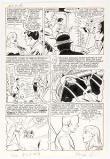 John Giunta Adventures of the Fly #9 Story Page 6 Original Art (Archie, 1960). | Heritage