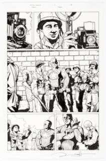Jeremy Haun and Ande Parks Battle Hymn #1 Story Page 8 Original Art (Image, 2005).