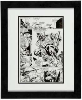 John Statema and Randy Emberlin G.I. Joe #112 Storm Shadow Story Page 8 Original Art (Marvel, 1991). | Heritage