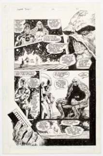Rick Veitch and Alfredo Alacala Swamp Thing #62 Story Page 10 Original Art (DC, 1987).