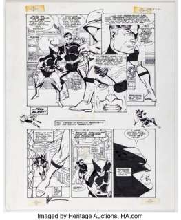 Howard Chaykin Wolverine, Nick Fury: The Scorpio Connection Story Page 48 Original Art (Marvel, 1989). | Heritage