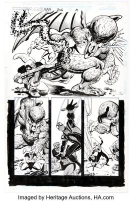 Sal Buscema and John Stanisci The Spectacular Spider-Man #236 Story Page 10 Original Art (Marvel, 1996).