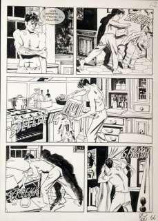 Dylan Dog - Angelo Stano - original page - Page volante | Catawiki