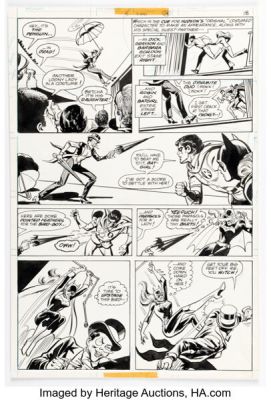 Irv Novick and Vince Colletta The Batman Family #9 Batgirl Story Page 13 Original Art (DC, 1977). | Heritage