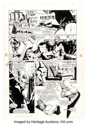 Steve Rude and John Nyberg Nexus #18 Story Page 5 Original Art (First, 1986). | Heritage