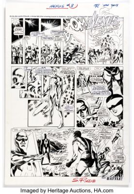Steve Rude Nexus: the Comic Strip #2 Story Page 4 Original Art (Rude Dude Productions, 2016). | Heritage