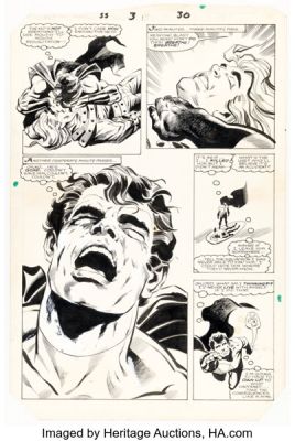 Bob Hall and John Beatty Squadron Supreme #3 Story Page 22 Original Art (Marvel, 1985). | Heritage