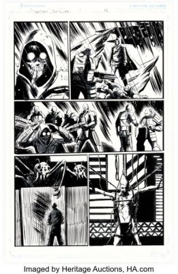 Joseph Schmalke Phantom Starkiller #1 Story Page 12 Digital Art Print #1/1 (Scout Comics, 2020). (Total: 2 Items) | Heritage