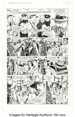 Guy Davis Sandman Mystery Theatre #14 Story Page 5 Original Art (DC/Vertigo, 1994). | Heritage