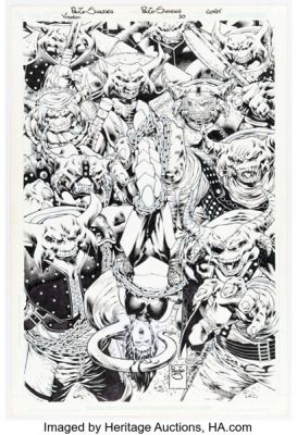 Paulo Siqueira Voodoo #10 Cover Original Art (DC, 2012). | Heritage