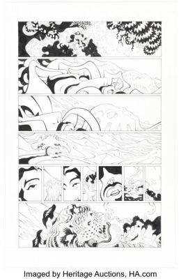 Tradd Moore Doctor Strange: Fall Sunrise #1 Story Page 5 Original Art (Marvel, 2023). | Heritage