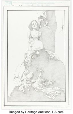 Jae Lee Dark Tower: Treachery #6 Splash Page 14 Original Art (Marvel, 2009). | Heritage