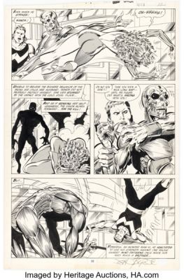 John Byrne and Mike Machlan West Coast Avengers #44 Story Page 17 Original Art (Marvel, 1989). | Heritage