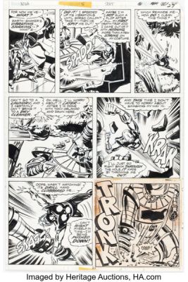 Sal Buscema and Tom Palmer Nova #5 Story Page 16 Original Art (Marvel, 1976). | Heritage