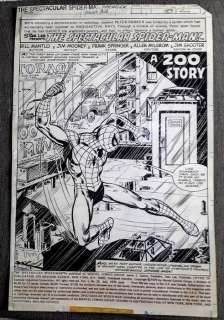 Spectacular Spider-man - Zoo Story - Page volante - EO - (1979) | Catawiki