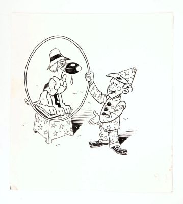 LEONARDO Vittorio Studio... - Lot 453 - LEONARDO Vittorio Studio MORRIS Lucky Luke Illustration...
