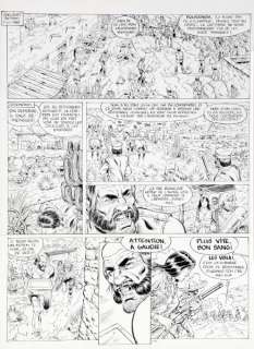 Swolfs | Durango, planche n°11 Ã  l’encre de Chine de l’é… | Banque Dessinée