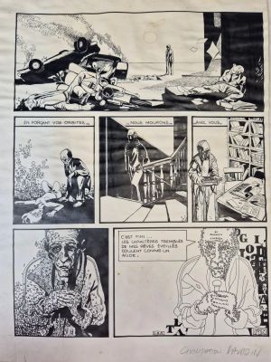 [Bd] Baudoin Edmond... | Lot 301 - [BD] BAUDOIN Edmond (né en 1942) Planche originale... | Nice Enchères