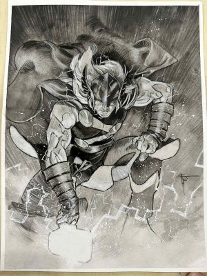 Francesco Mobili | Thor Illustration | Kirby’s Comic Art