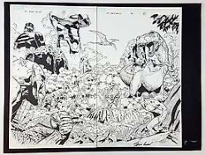 Fantastic Four - Dark Reign - Original Art Pages by Sean Chen - Loose page - First edition - (2009) | Catawiki