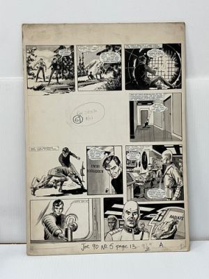 The Champions Original Comic Art Joe 90 Top Secret Craig Sterling Richard Barret | eBay Europe