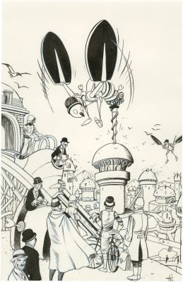 Fabrice LEBEAULT... - Lot 109 - Fabrice LEBEAULT (né en 1961) Horologium Encre de Chine...