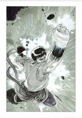 Emilio Laiso | X-Vengers #2 Shang-Chi Cover | Kirby’s Comic Art