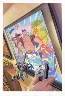 ALEX ROSS - Tavola originale Astro City #28 Cover | eBay Europe (Buy It Now)