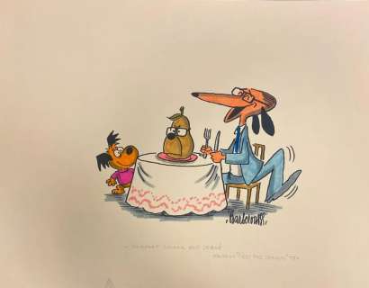 BARBEROUSSE (1920-2010). "Comment Chirac voit Debré". Dessin… | misc / divers