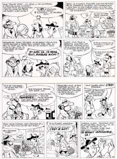 Greg | Achille Talon, planche n°30 Ã  l’encre de Chine d… | Banque Dessinée