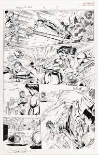 Al Rio, Scott Koblish | Página original Al Rio y Scott Koblish Heroes for Hire 08 Página 5 | Taj Mahal Cómics