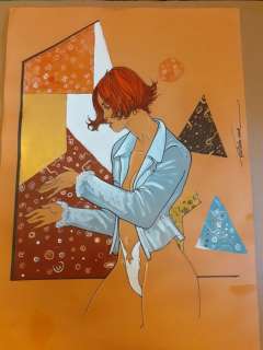 Enzo Troiano - illustrazione originale - cm 30x50 - Loose page - (2008) | Catawiki