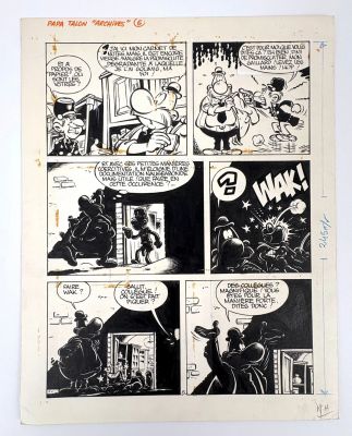 Hachel Papa Talon Planche... | HACHEL Papa Talon Planche 5 d’un récit publié dans... | Vermot et Associés