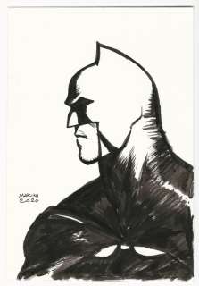 Batman - Original Signed Illustration by Enrico Marini - First edition - (2020) | Catawiki