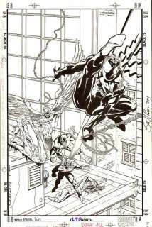 Scott  Kolins - Marvel tales #290 unused cover (1994)