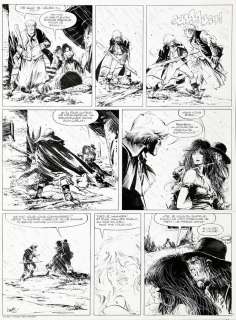 Vance | Bruce J. Hawker, planche n°7 Ã  l’encre de Chine … | Banque Dessinée