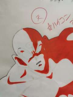 Dragon Ball Z - Celuloid et son crayonné original Dragon Ball Z Tenshinhan - First edition - (1989) | Catawiki