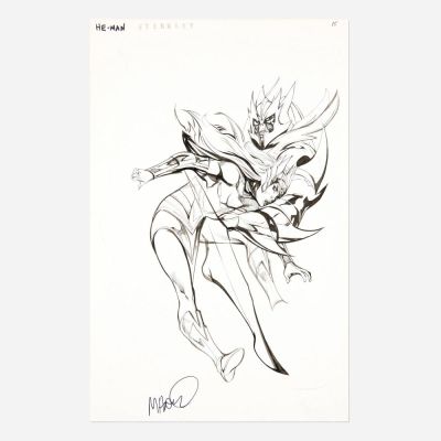 Lot 217 - Pop Mhan, He-Man: The Eternity War #5 Story Page 15 Original Art (DC Comics, 2015) | Landry Pop Auctions