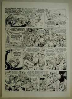 Mitton, Jean-Yves | Original page (p.28)  - Les survivants de l’Atlantique 3  - l’île de la liberté  - (1997) | Catawiki