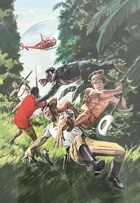 George Wilson (American, 1921-1999) | Korak, Son of Tarzan (1971) | Shasta/Phoenix