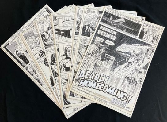 JOHNNY CRAIG COMPLETE 25 PAGE STORY “DEADLY HOMECOMING!” Madame Xanadu DC 1980 | eBay US