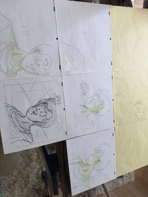 Dragon Ball Z Son Gohan Episode 203 Genga Layout Cut 212 Production Original | eBay Europe (Buy It Now)