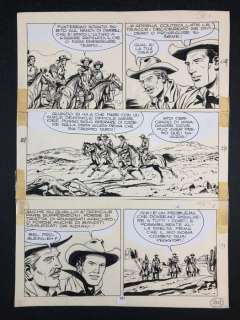 Tex n° 86 - tavola originale "Proteus Arrestate Tex Willer!" - Loose page | Catawiki