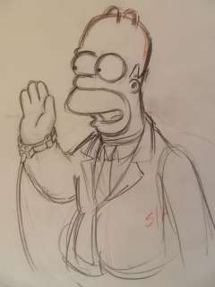 The Simpsons - Homer Simpson - Unique- Certificate of Authenticity | Catawiki