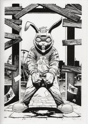 Riccardo Latina | Exquisite Corpses Rascal Randy #1 Cover | Kirby’s Comic Art