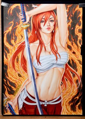 Chris Ng Art Gallery | Arttrober2026_Day4_Ezra “FairyTail”_ChrisNg | Raremarq (Buy It Now)