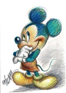 Mickey Mouse - Original Drawing - Joan Vizcarra - Original Art | Catawiki